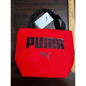 Puma Red Lunch Bag Insulated Cooler Bag With Logo